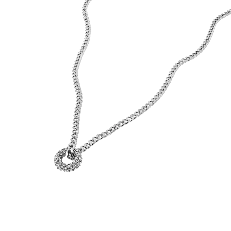 Sparkling Donut Necklace