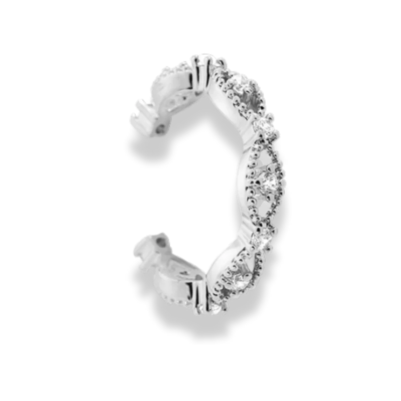 Victoria Pave Earcuff 14K Vergoldet
