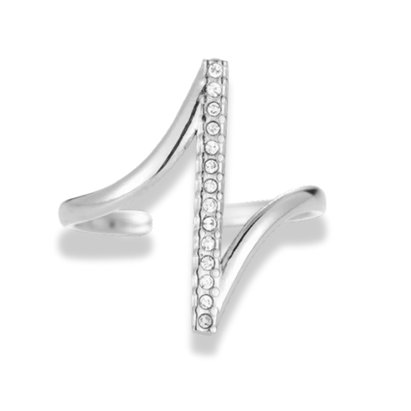 Faith Line Ring 14K Vergoldet