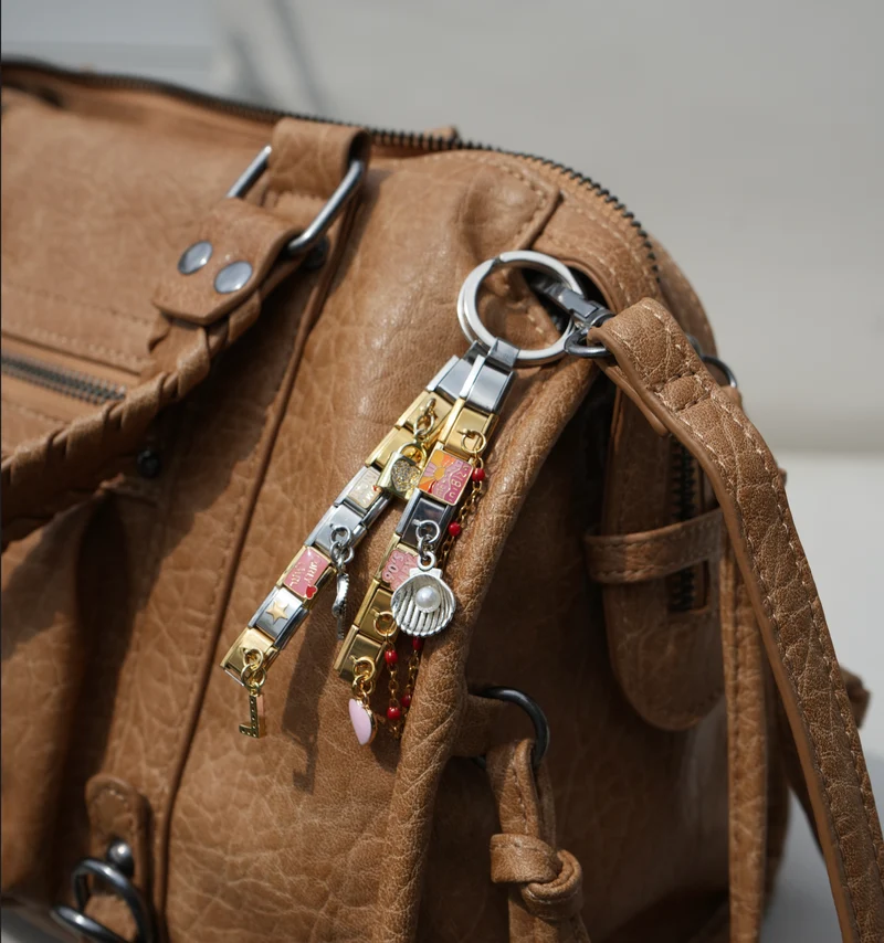 Bag & Key Charm