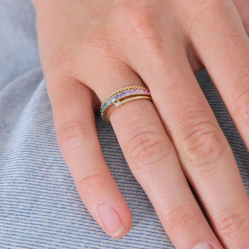 Ring | Kristall (bunt)