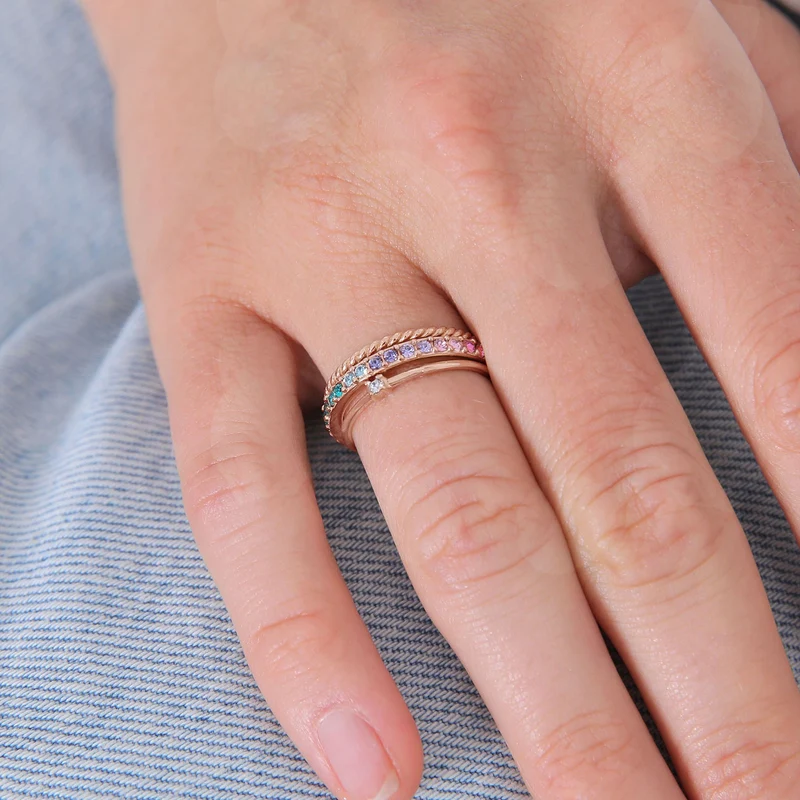 Ring | Kristall (bunt)
