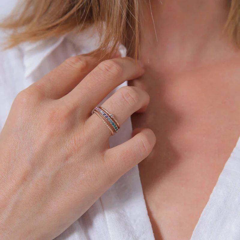 Ring | Kristall (bunt)