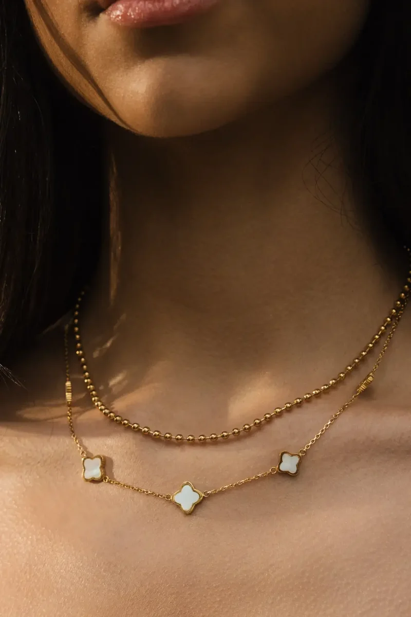 Garden Dash Double Necklace