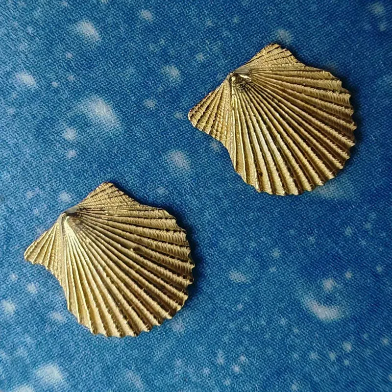 Pilger Schmuck Ohrstecker Gold Jakobsweg