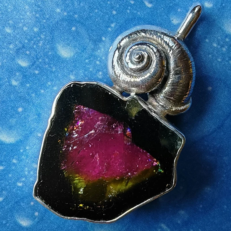 Madagaskar Turmalin Silber Schmuck
