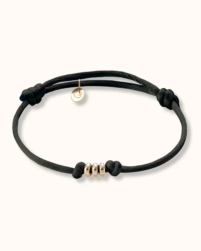 14k Mannen Family Ring Armband - Gepersonaliseerde Heren Armband