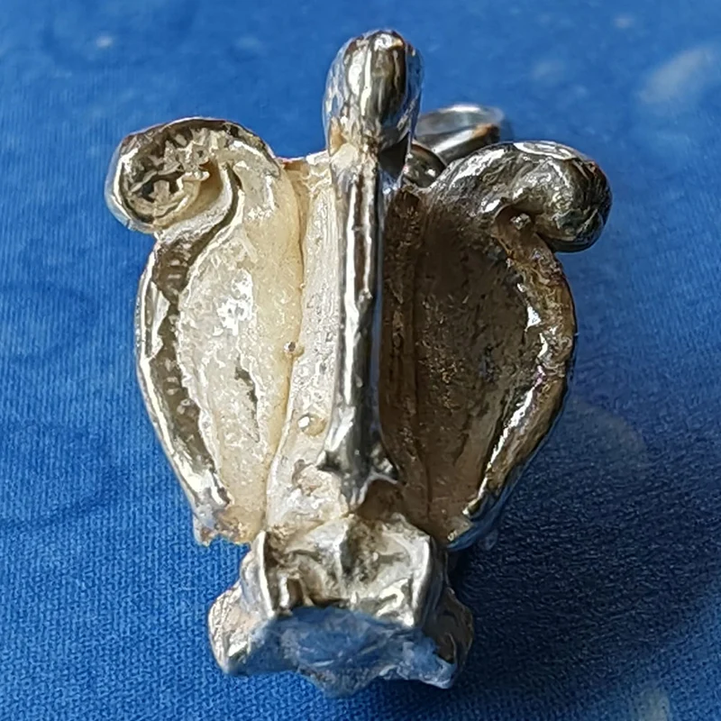 Silber Blume floraler Schmuck Blütenstempel s