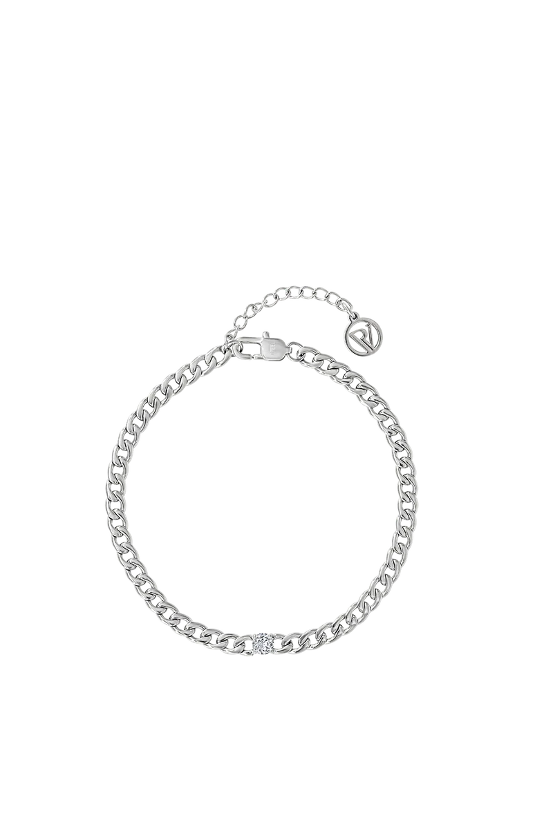 Brilliant Curb Bracelet