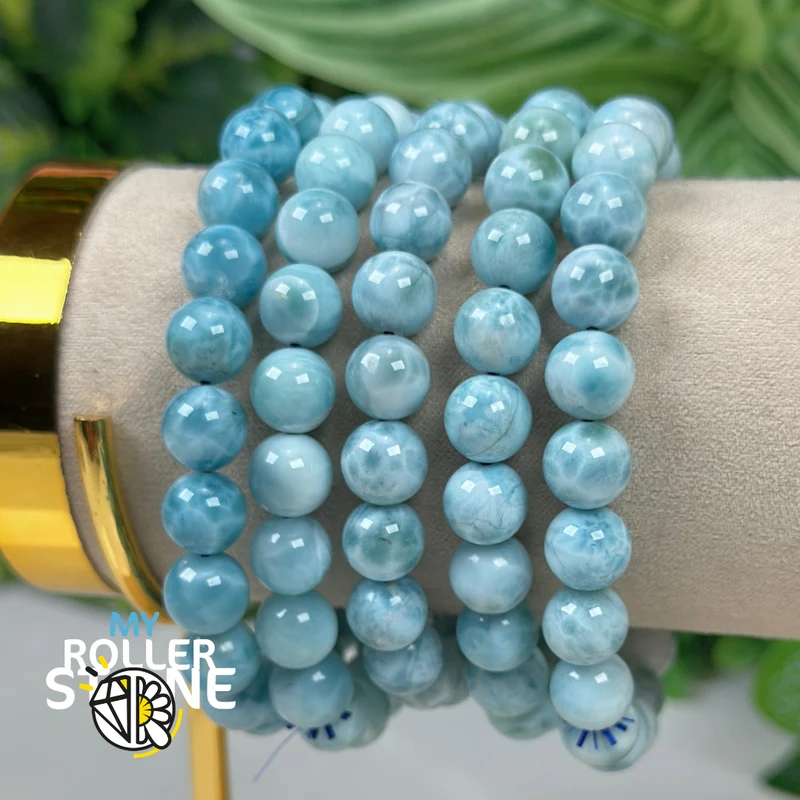 Larimar-Armband 5A