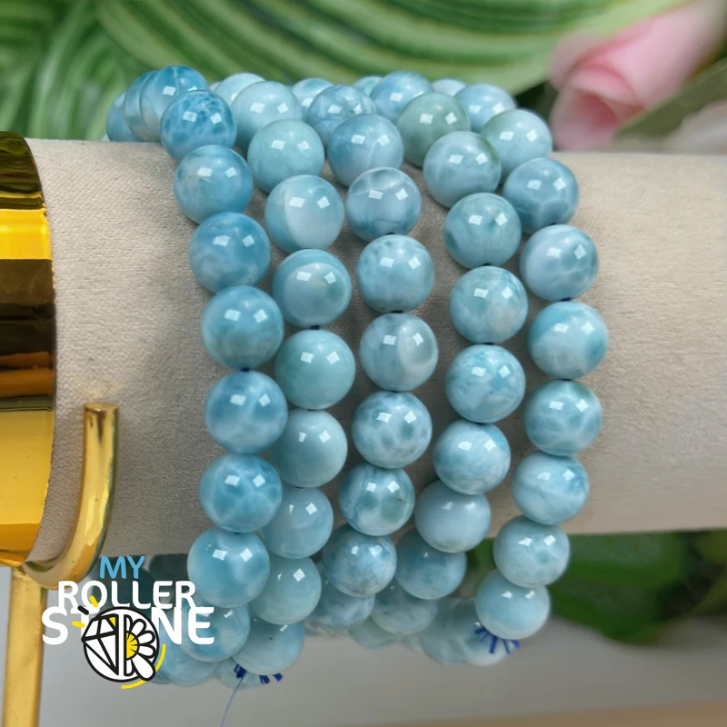 Larimar-Armband 5A