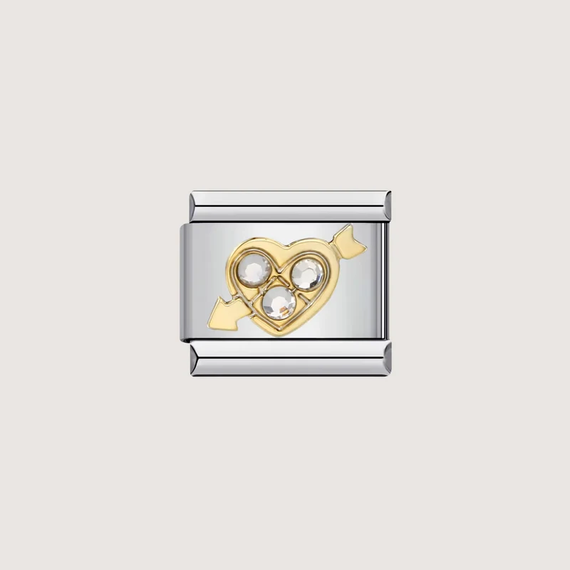 Charm Coeur Strass