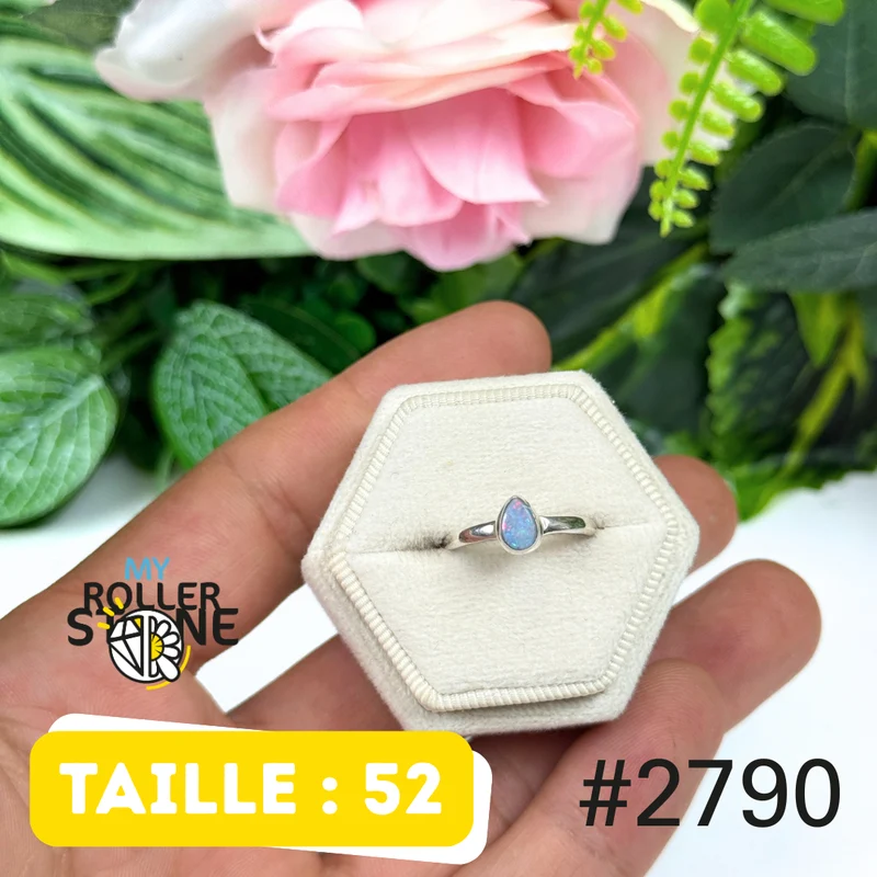 Australischer Opal-Silberring Nr. 2790