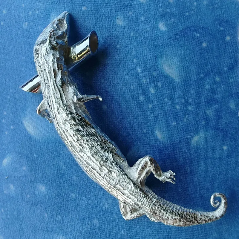Echse Eidechse Schmuck Silber