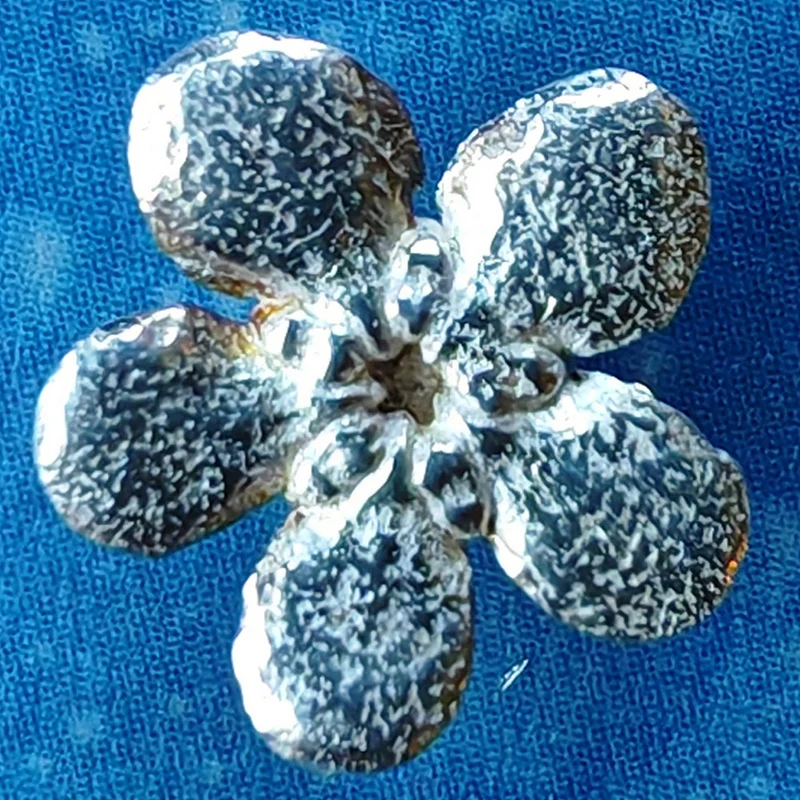 Silber Blume Ohrstecker Jasmin