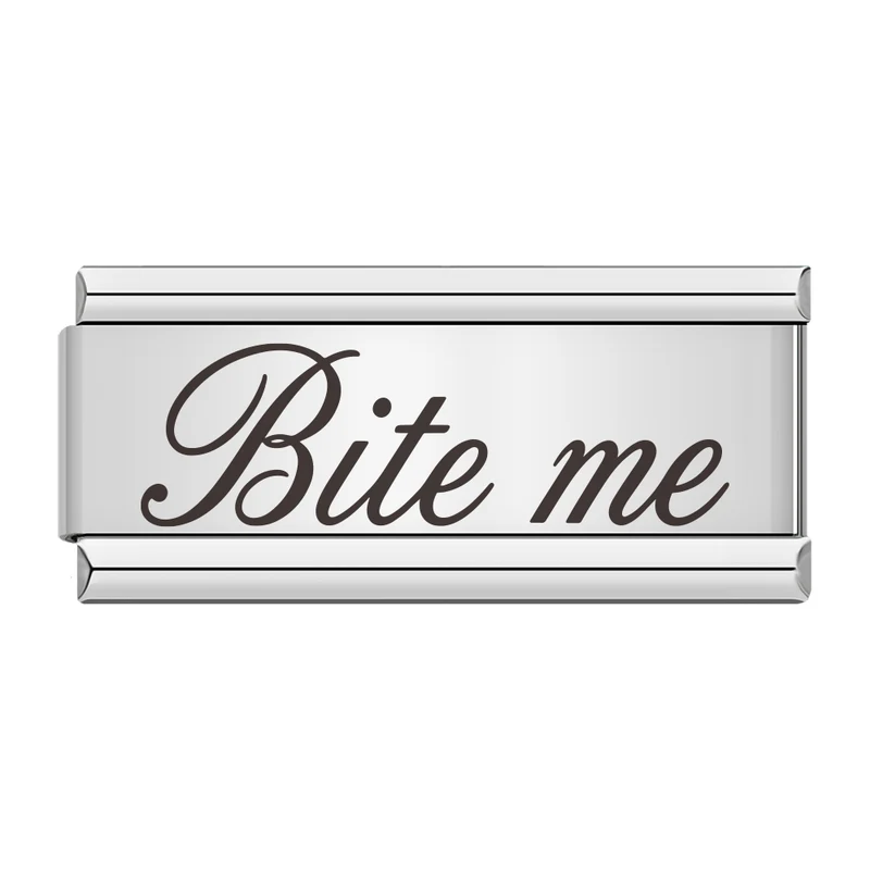 "Bite me" Doppelcharm