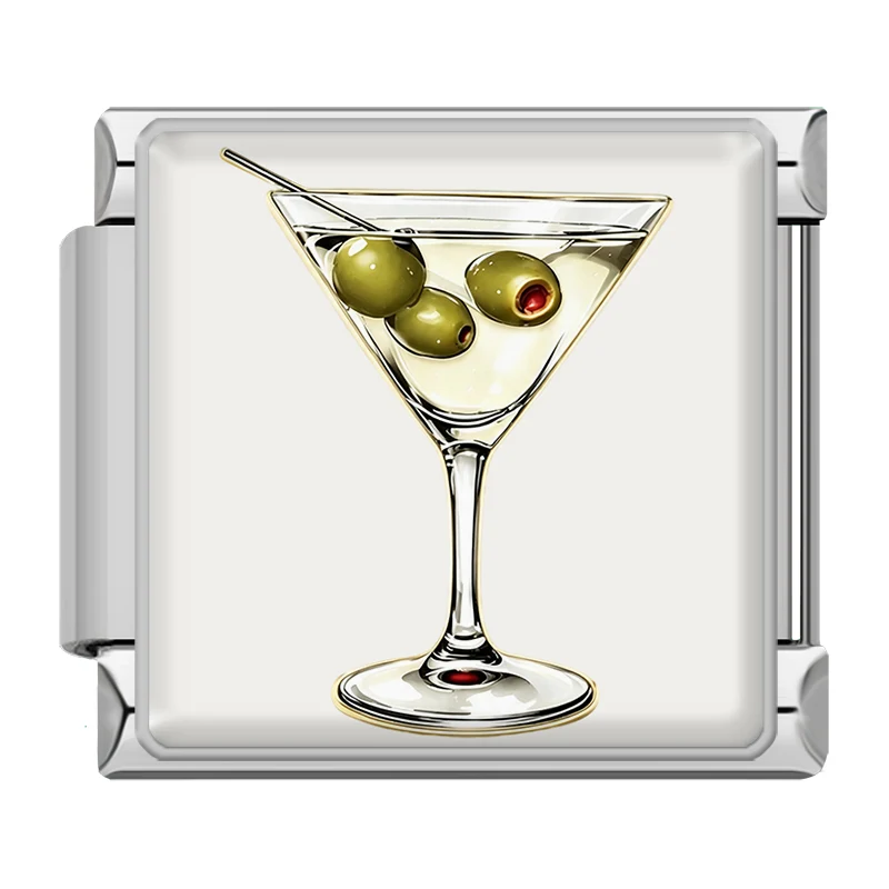 Martini-Glas Silber