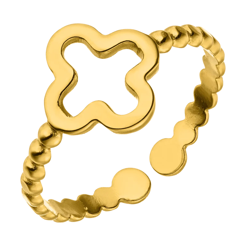 Clover Ring | 18K vergoldet