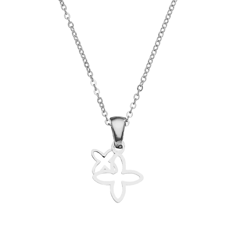 2 Flowers Kette | 18K vergoldet