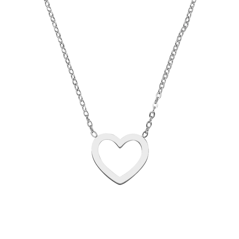 Fine Heart Halskette | 18K vergoldet