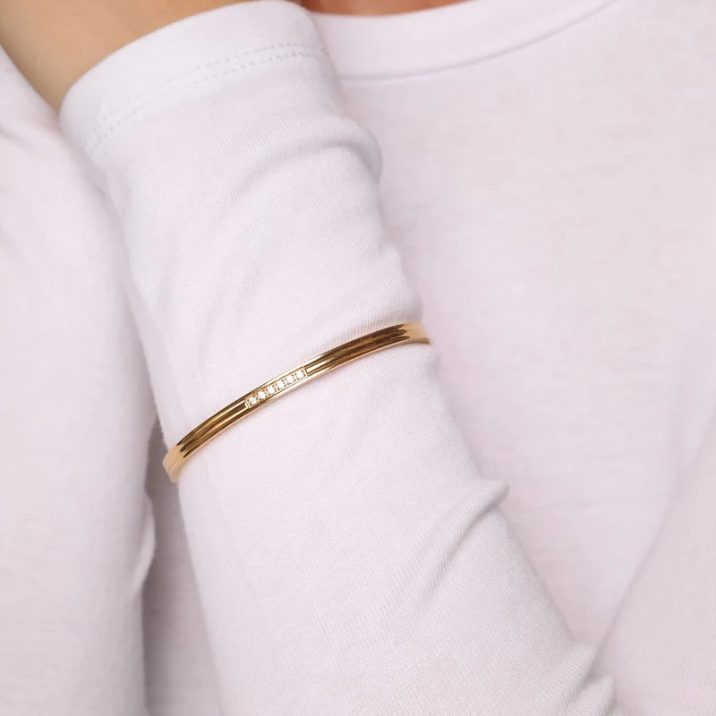 Orabelle Armreif | 18K vergoldet