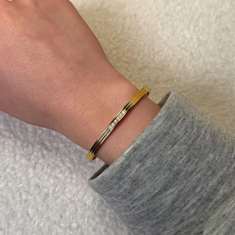 Orabelle Armreif | 18K vergoldet
