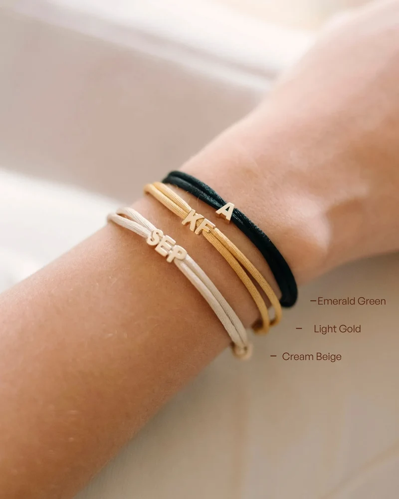 14k Letter Armband - Armband met Initialen