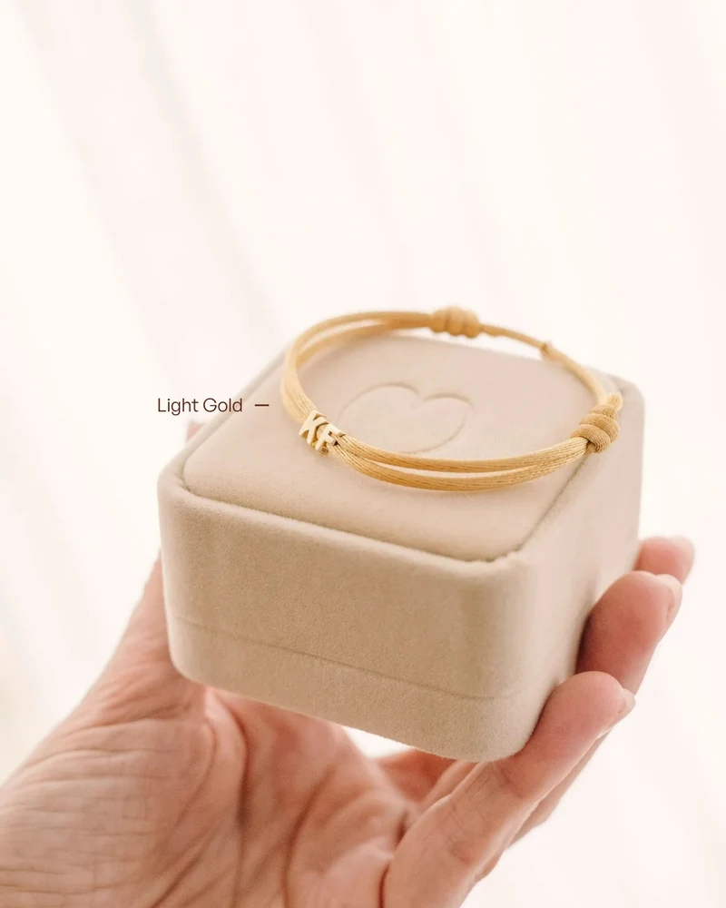 14k Letter Armband - Armband met Initialen