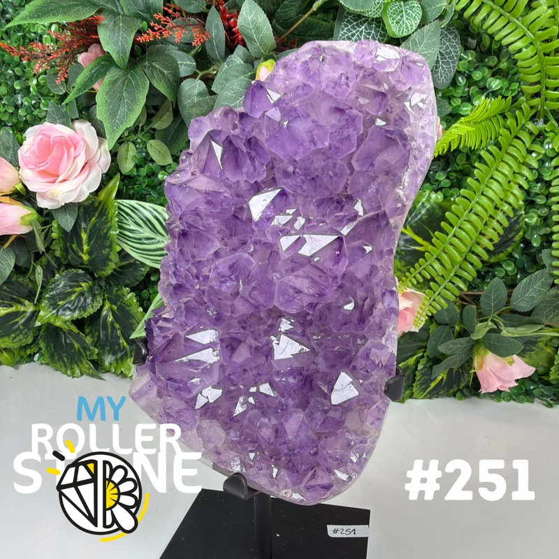Amethyst-Geode auf Stand Nr. 251
