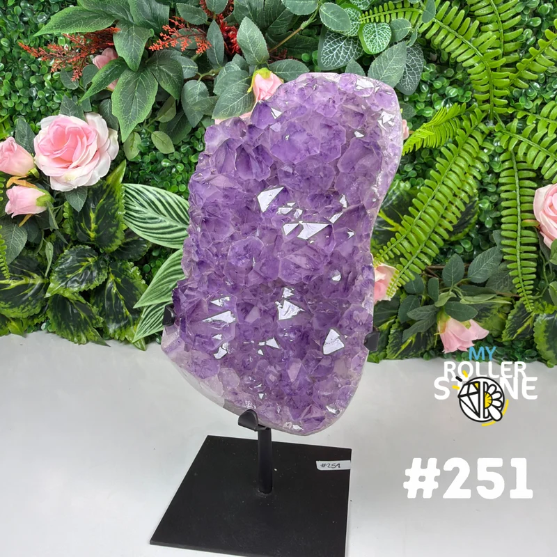 Amethyst-Geode auf Stand Nr. 251