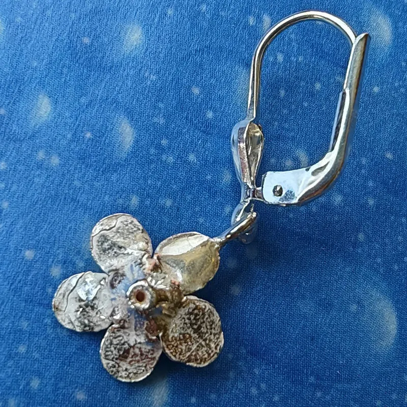 Blumen Schmuck Ohrring