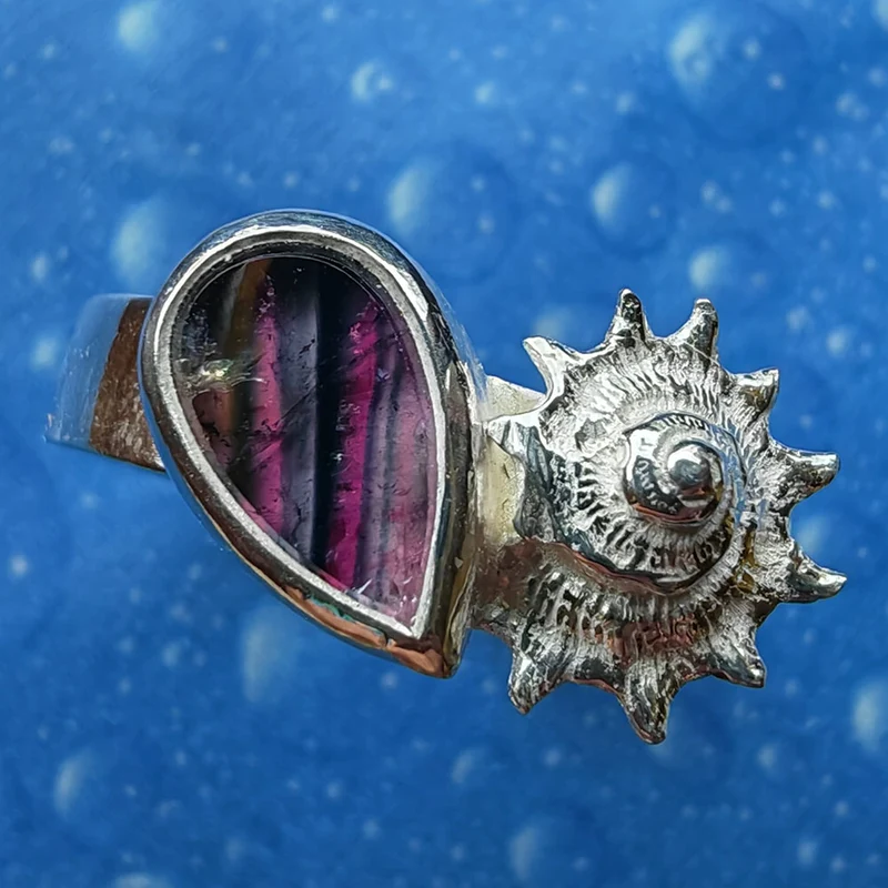 Turmalin Ring Strandschmuck
