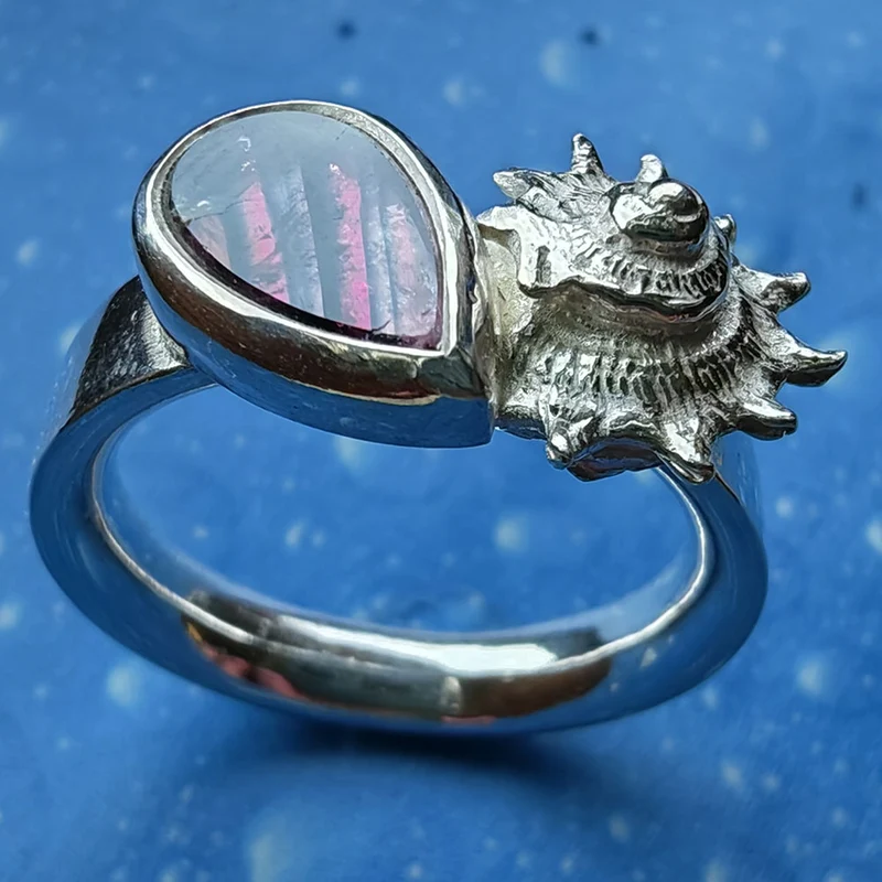 Turmalin Ring Strandschmuck