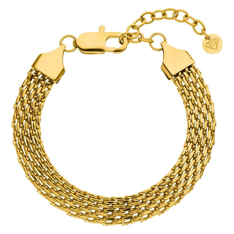 Mesh Armband | 18K vergoldet
