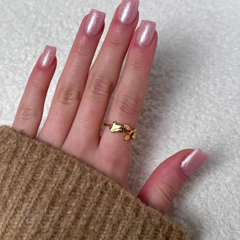 Rosen Ring | 18K vergoldet