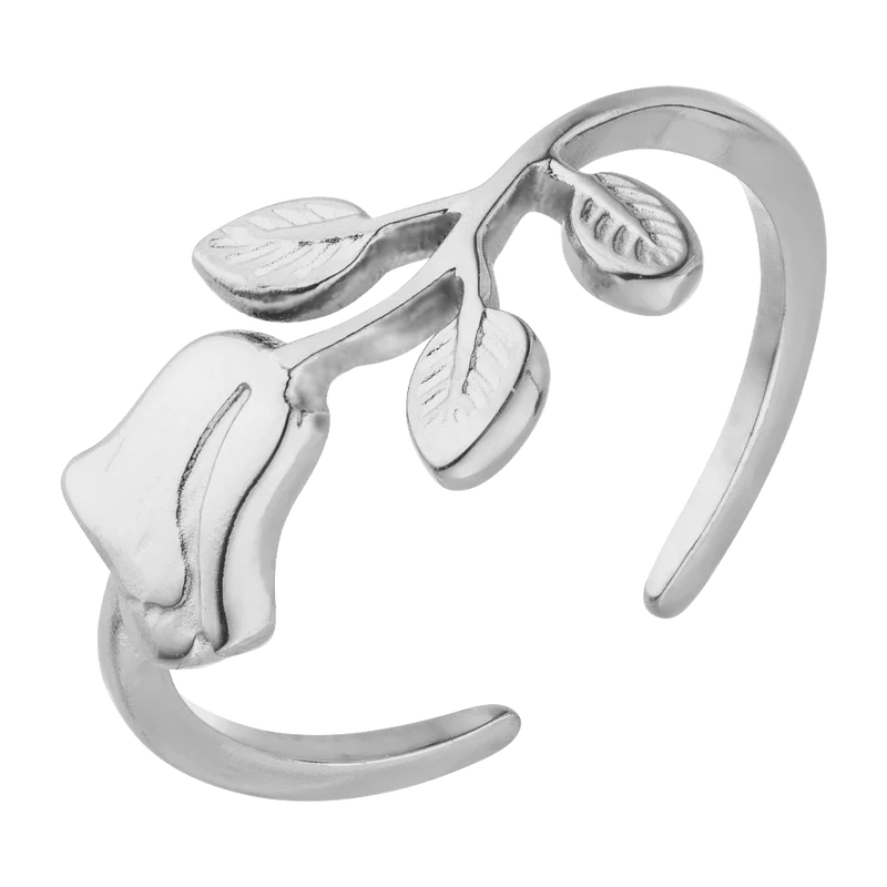 Rosen Ring | 18K vergoldet
