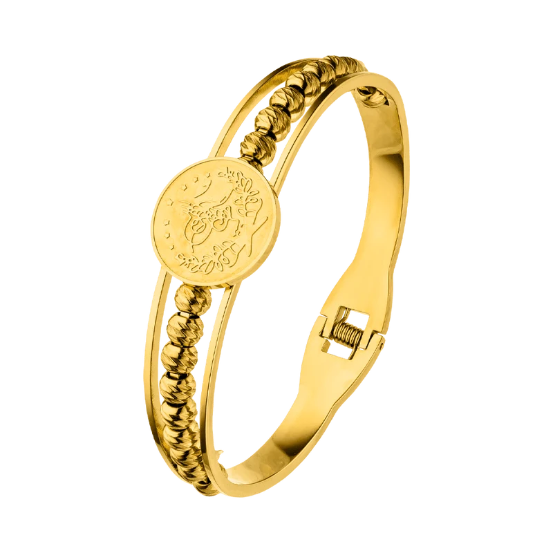 Oriental Armreif | 18K vergoldet