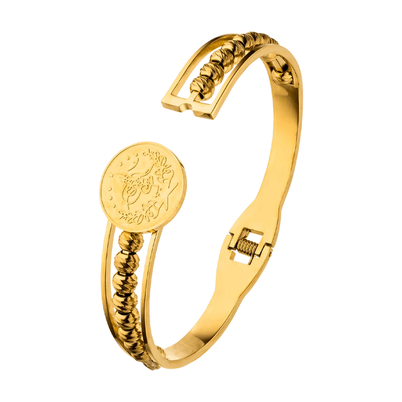 Oriental Armreif | 18K vergoldet