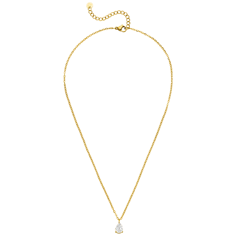 Teardrop Halskette | 18K vergoldet