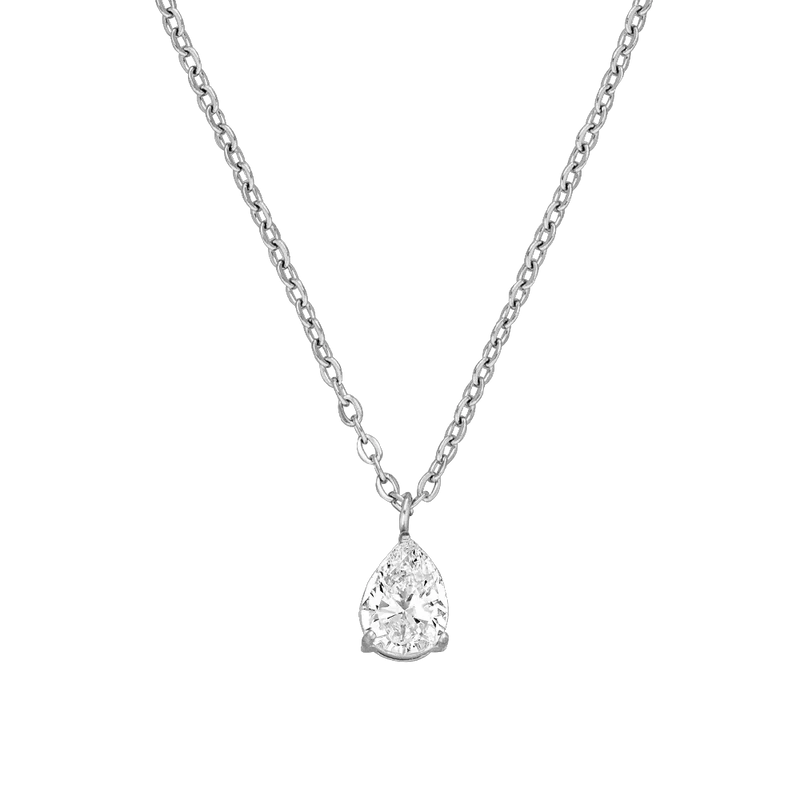 Teardrop Halskette | 18K vergoldet