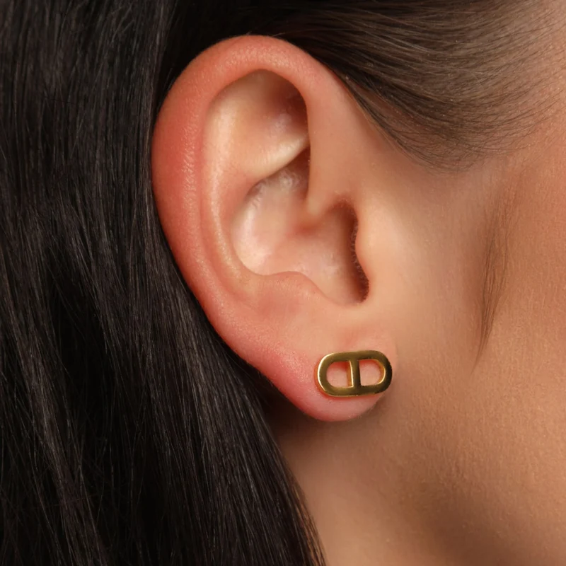 Prestige Ohrstecker | 18K vergoldet