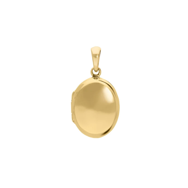 Vintage Plain Medaillon Anhänger