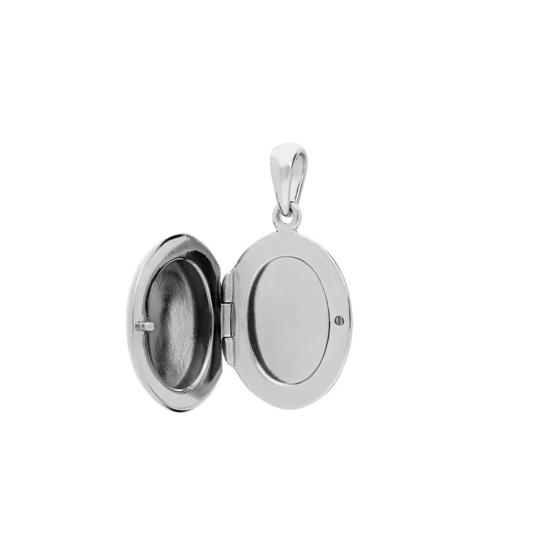Vintage Plain Medaillon Anhänger