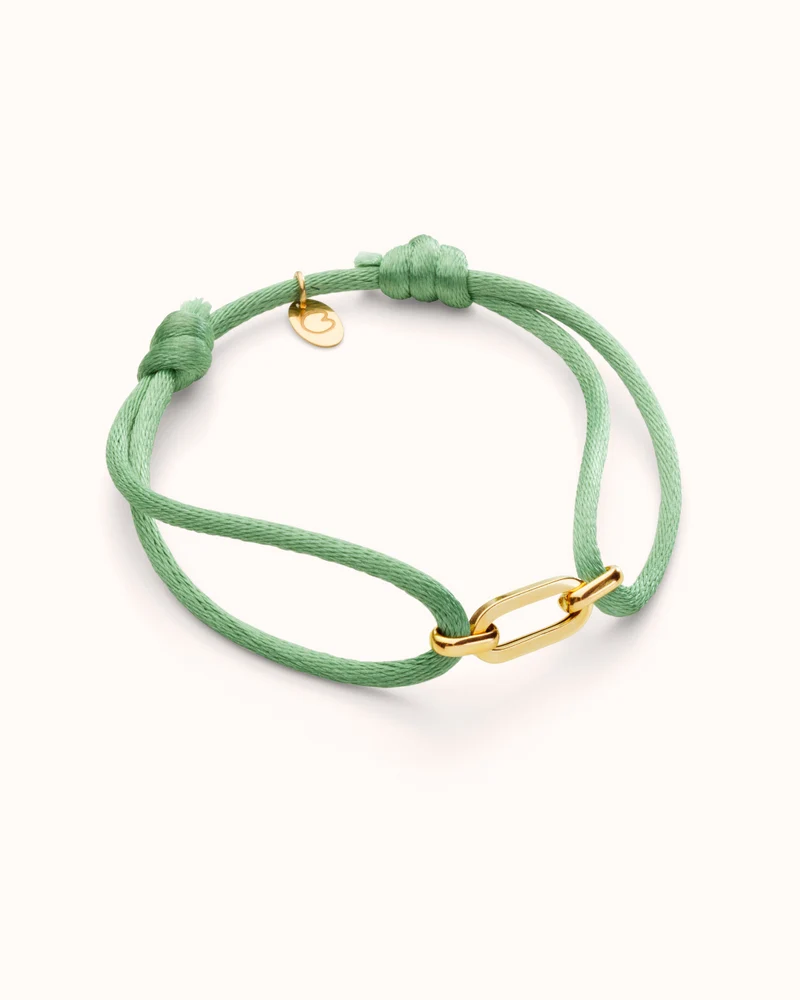 14k Paperclip Armband - Gepersonaliseerde Armband