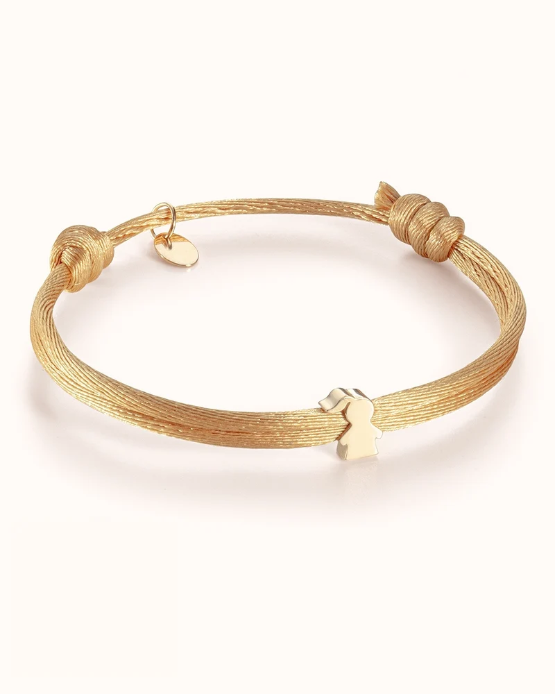 14k PROUD MOM Armband - Gepersonaliseerde Armband