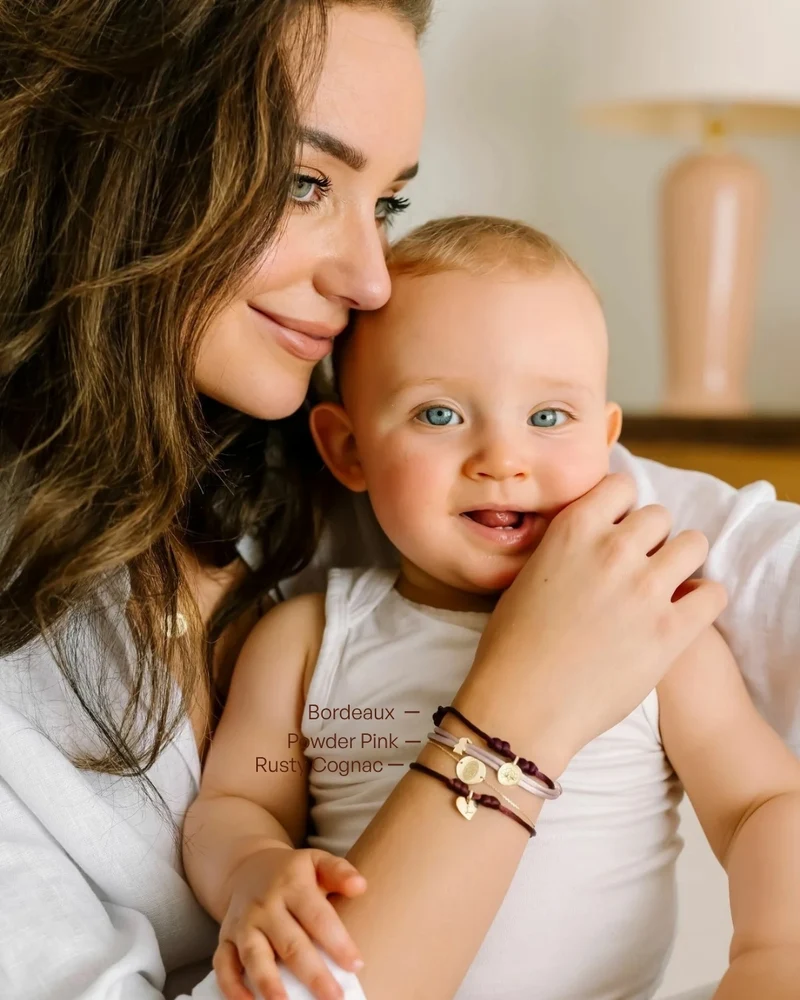14k PROUD MOM Armband - Gepersonaliseerde Armband