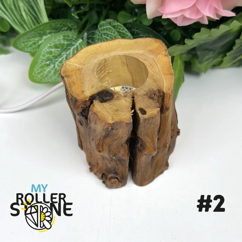 LED-Ständer aus Holz für Kugel