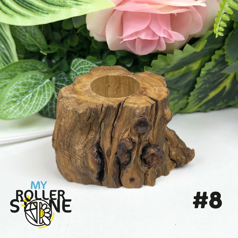 LED-Ständer aus Holz für Kugel