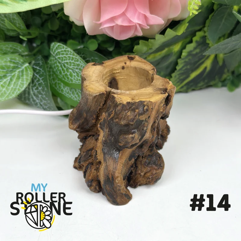 LED-Ständer aus Holz für Kugel