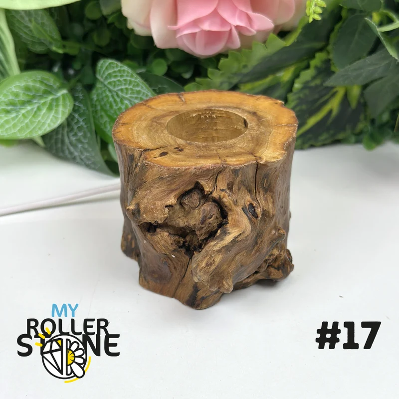 LED-Ständer aus Holz für Kugel
